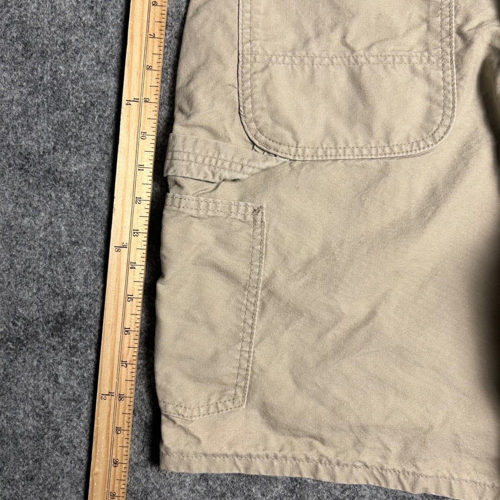 Carhartt Canvas Carpenter Shorts Tan Khaki Baggy Skater Vintage Size 38 - Picture 4 of 7